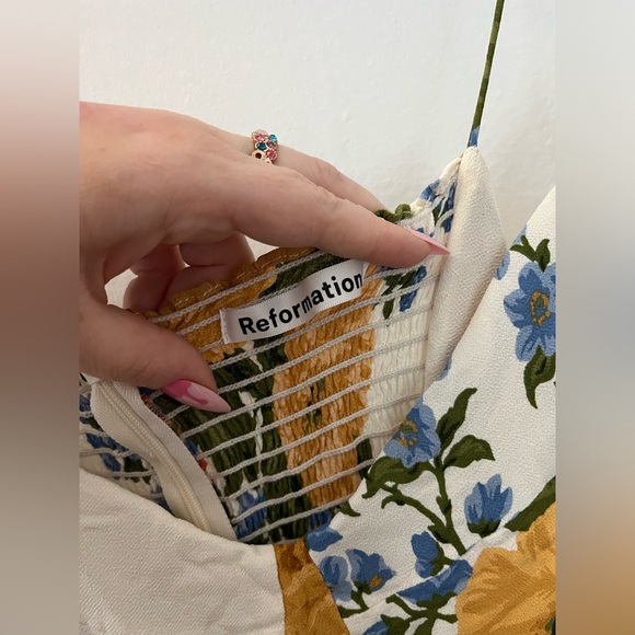 Reformation Juliette High Slit Sundress / Size 20 - Picture 7 of 8